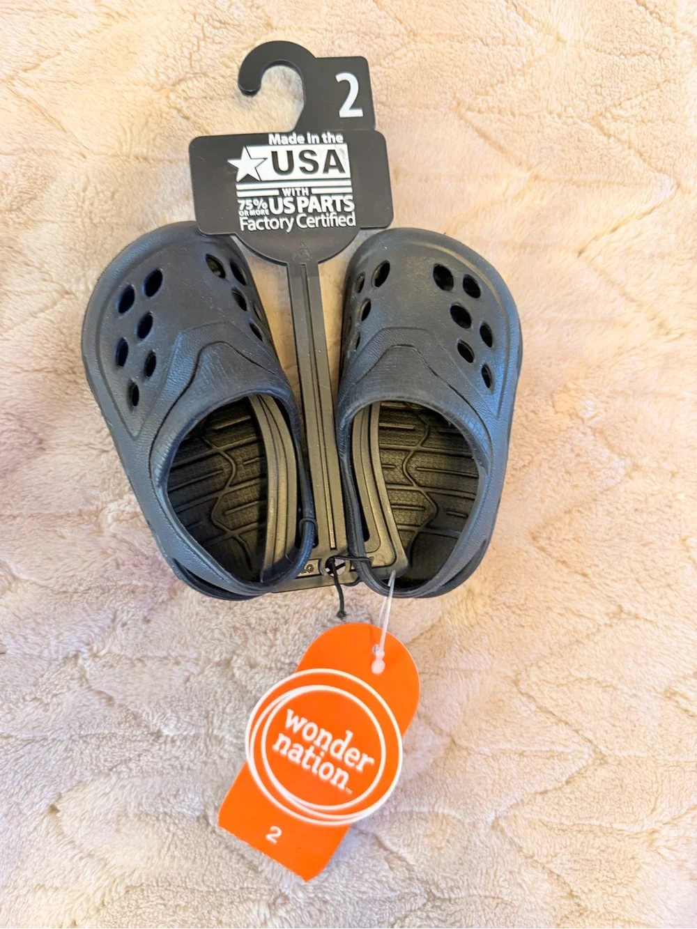 wonder nation Navy Kids Slip-On Clog